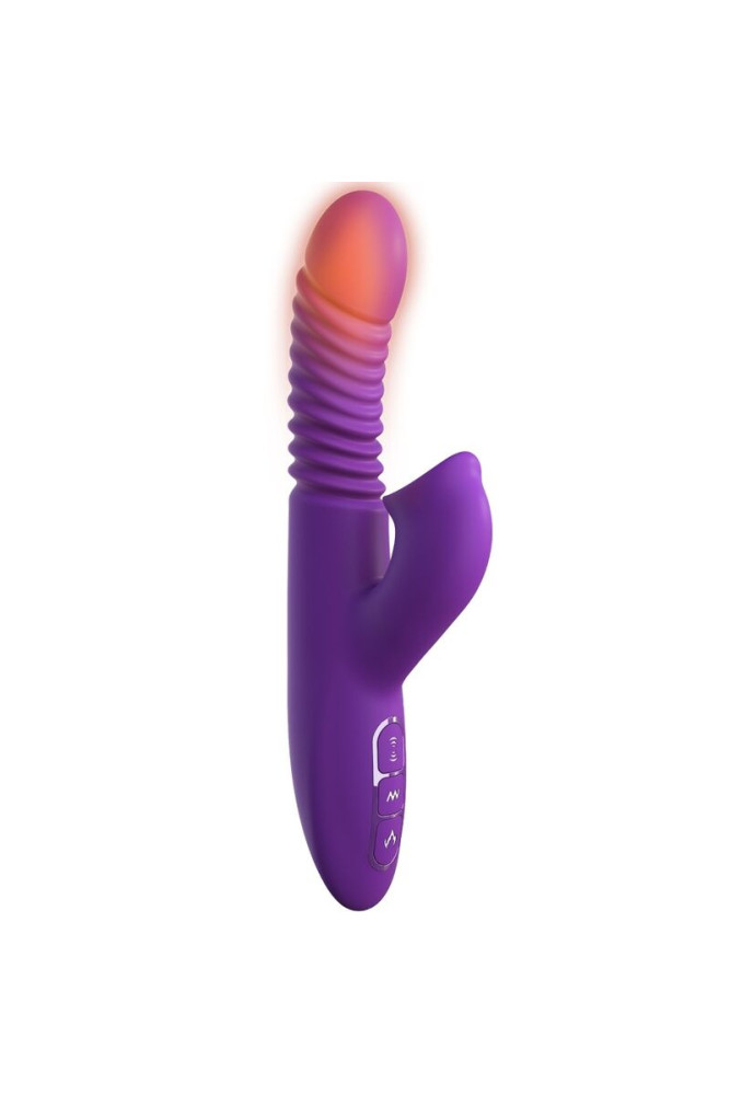 FANTASY FOR HER - STIMOLATORE DEL CLITORIDE CON OSCILLAZIONE DEL CALORE E FUNZIONE VIBRAZIONE VIOLA