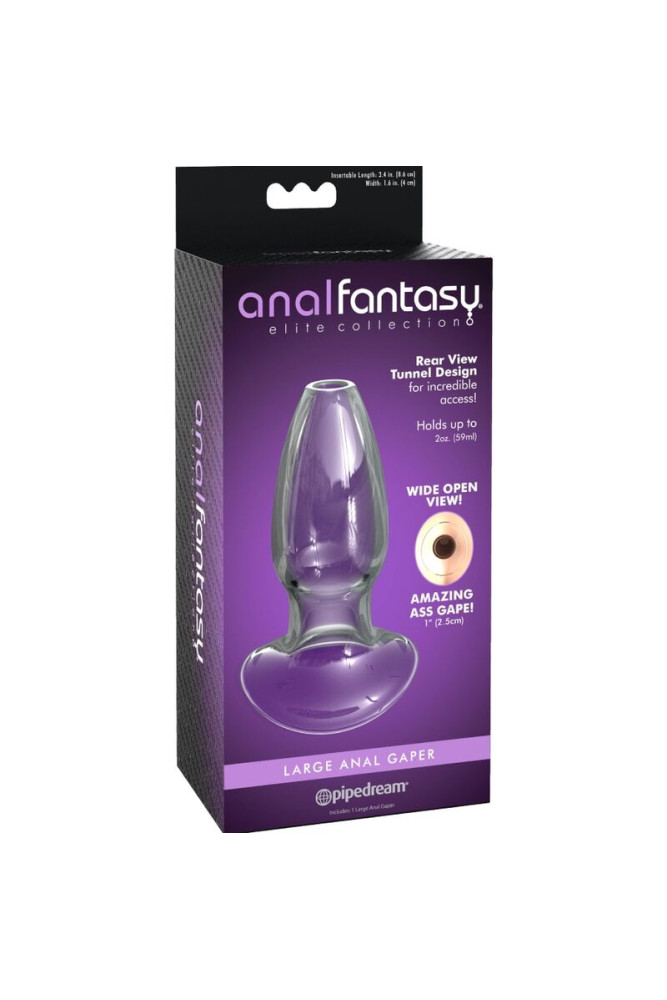 ANAL FANTASY ELITE COLLECTION - DILATATORE IN CRISTALLO ANAL GAPER TAGLIA M