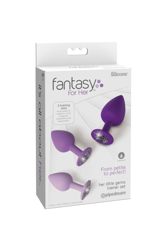 FANTASY FOR HER - SET DI PLUG ANALI VIOLA