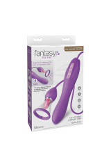 FANTASY FOR HER - TUBO DI ASPIRAZIONE MASSIMO PIACERE CON LINGUA STIMOLANTE VIOLA