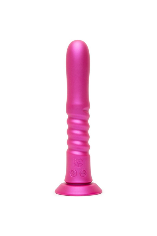 ROMP - JIGGLE VIBRATORE SU E GIÙ CON VENTOSA ROSA