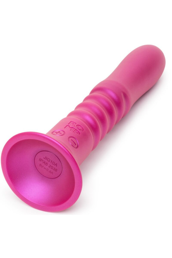 ROMP - JIGGLE VIBRATORE SU E GIÙ CON VENTOSA ROSA