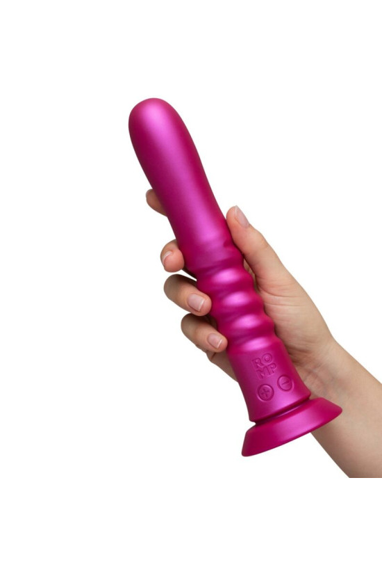 ROMP - JIGGLE VIBRATORE SU E GIÙ CON VENTOSA ROSA