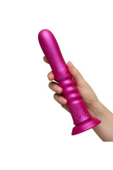 ROMP - JIGGLE VIBRATORE SU E GIÙ CON VENTOSA ROSA