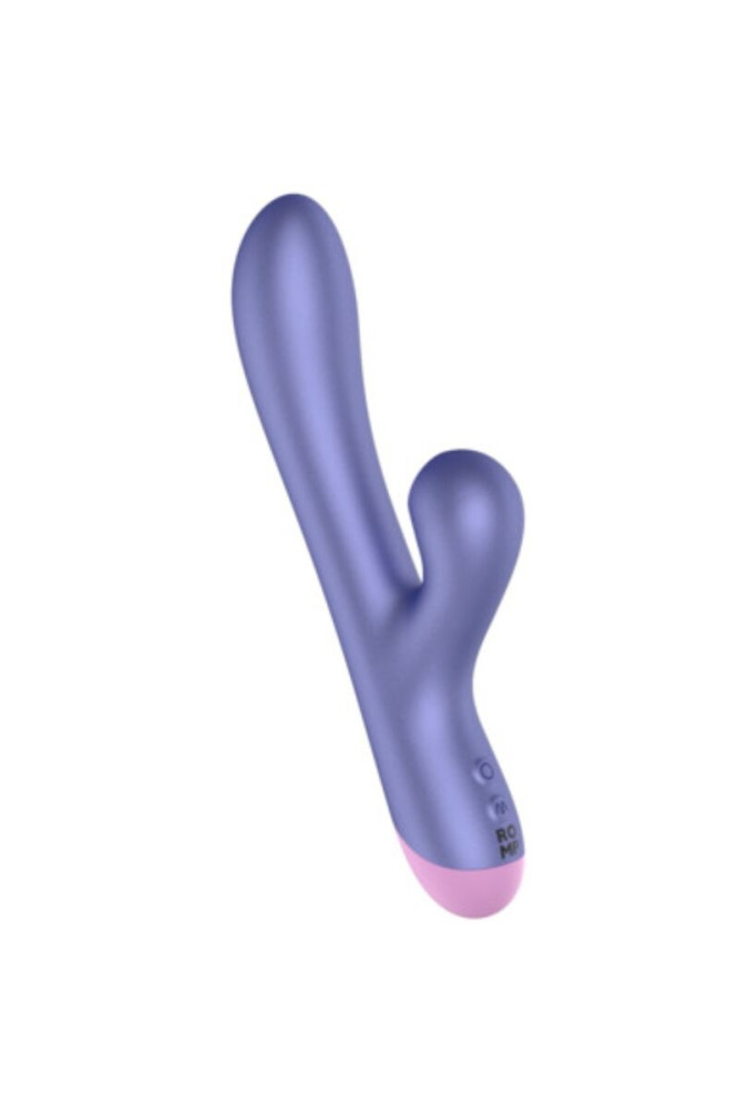 ROMP - PULSE VIBRATORE ELETTRICO BLU RABBIT PER LA SENSIBILITÀ DEL PUNTO G