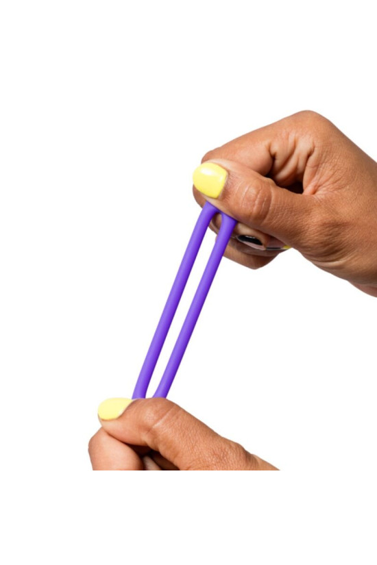 ROMP - REMIX TRIO SET DI 3 ANELLI PER PENE IN SILICONE VIOLA