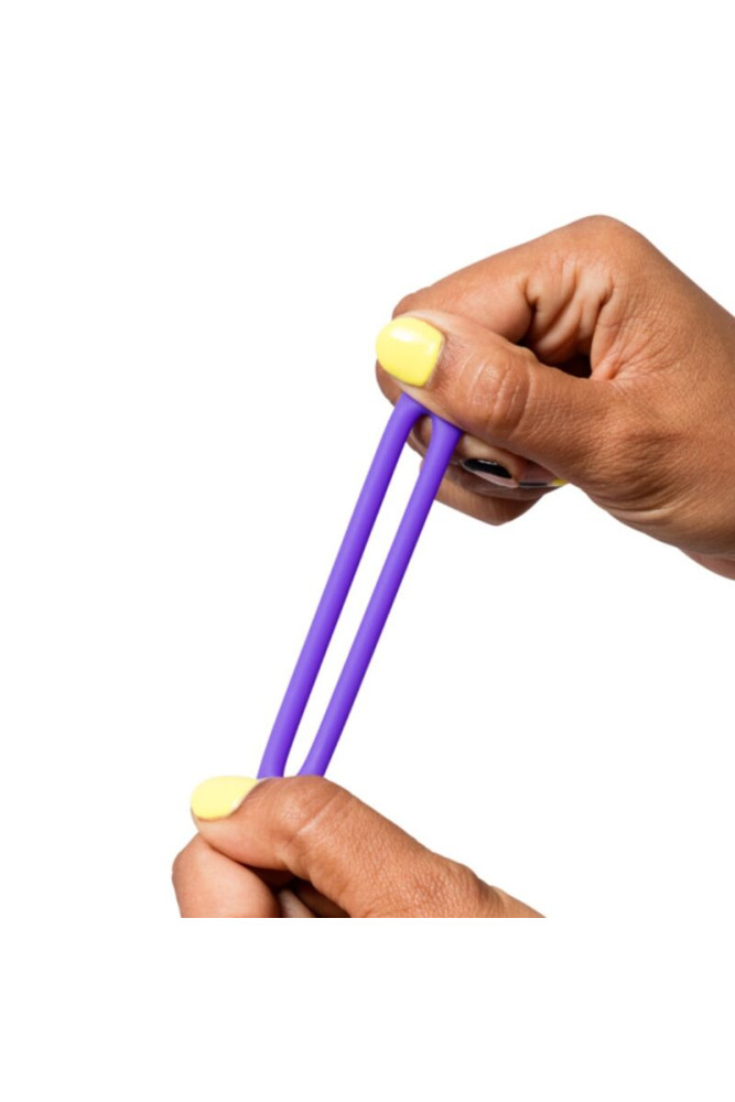 ROMP - REMIX TRIO SET DI 3 ANELLI PER PENE IN SILICONE VIOLA