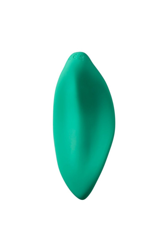 ROMP - WAVE VIBRATORE A ONDE STIMOLATORE CLITORIDEO FORMA ERGONOMICA VERDE ACQUA