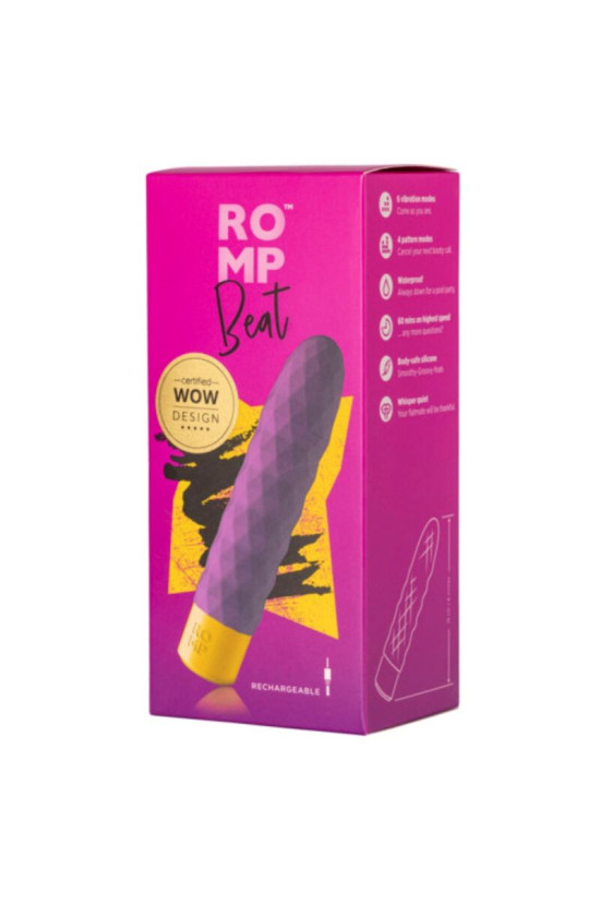 ROMP - BEAT MINI PROIETTILE VIBRANTE MULTIFUNZIONE VIOLETTO VIOLET