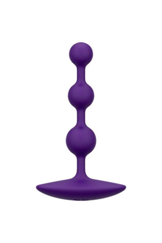 ROMP - AMP PERLE ANALALI IN SILICONE FLESSIBILE VIOLA 12