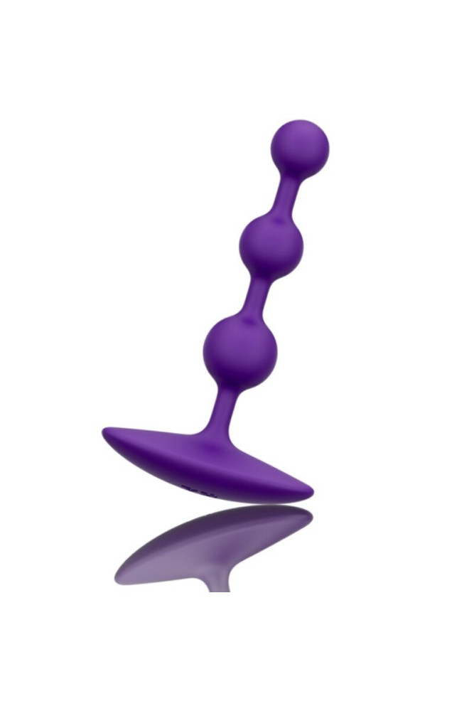 ROMP - AMP PERLE ANALALI IN SILICONE FLESSIBILE VIOLA 12