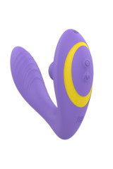 ROMP - REVERB STIMOLATORE DEL PUNTO G E DISPOSITIVO DI ASPIRAZIONE CLITORIDEA REVERB VIOLA