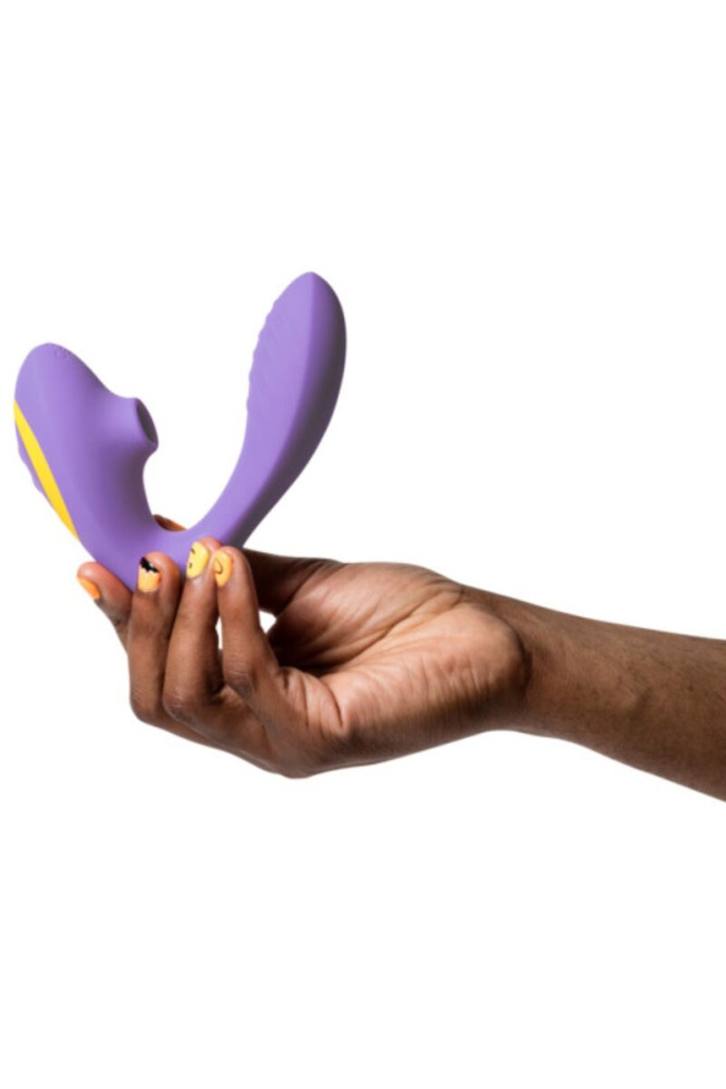 ROMP - REVERB STIMOLATORE DEL PUNTO G E DISPOSITIVO DI ASPIRAZIONE CLITORIDEA REVERB VIOLA
