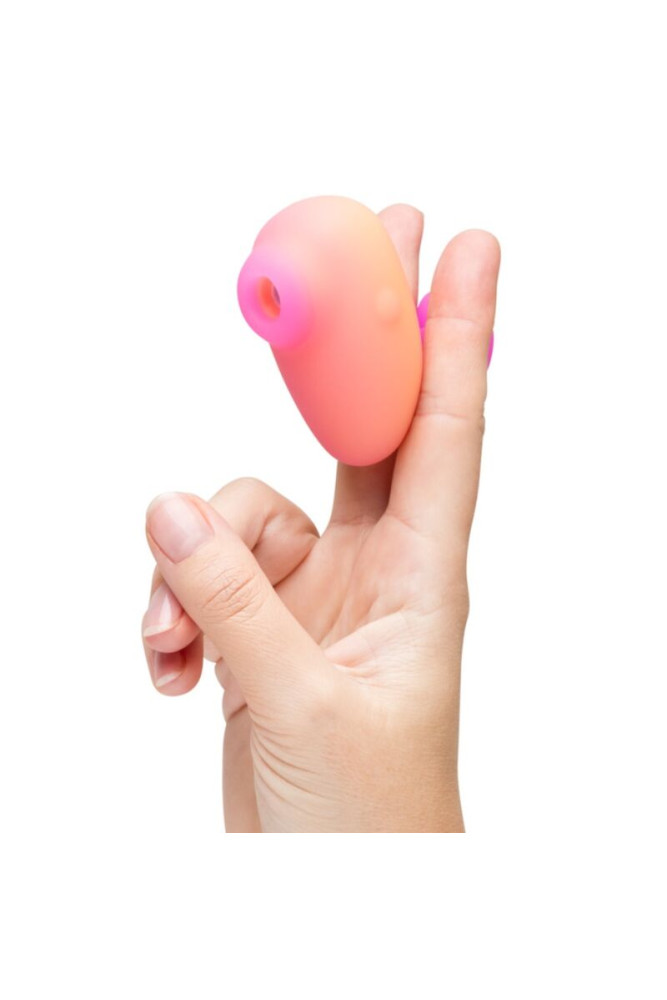 ROMP - KISS VIBRATORE DA DITO RICARICABILE CON ASPIRAZIONE CLITORIDEA