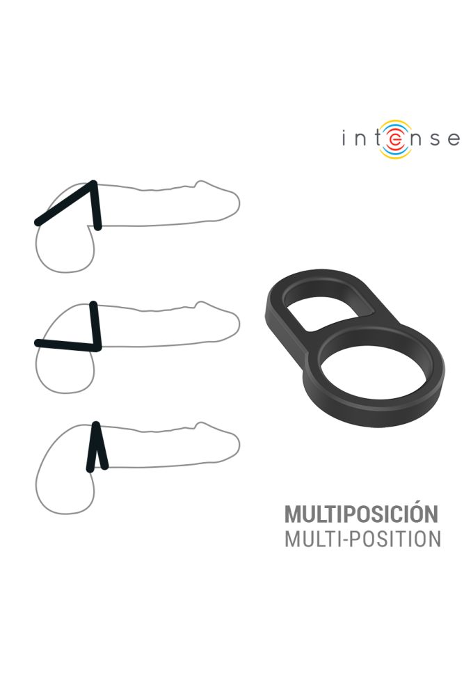 INTENSE - CONLETH ANELLO PER PENE DOPPIO REGOLABILE MODELLO 3