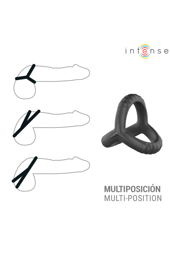 INTENSE - JOHN ANELLO PER PENE TRIPLO REGOLABILE MODELLO 4