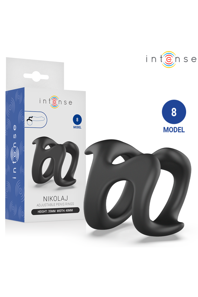 INTENSE - NIKOLAJ ANELLO PER PENE REGOLABILE MODELLO 8