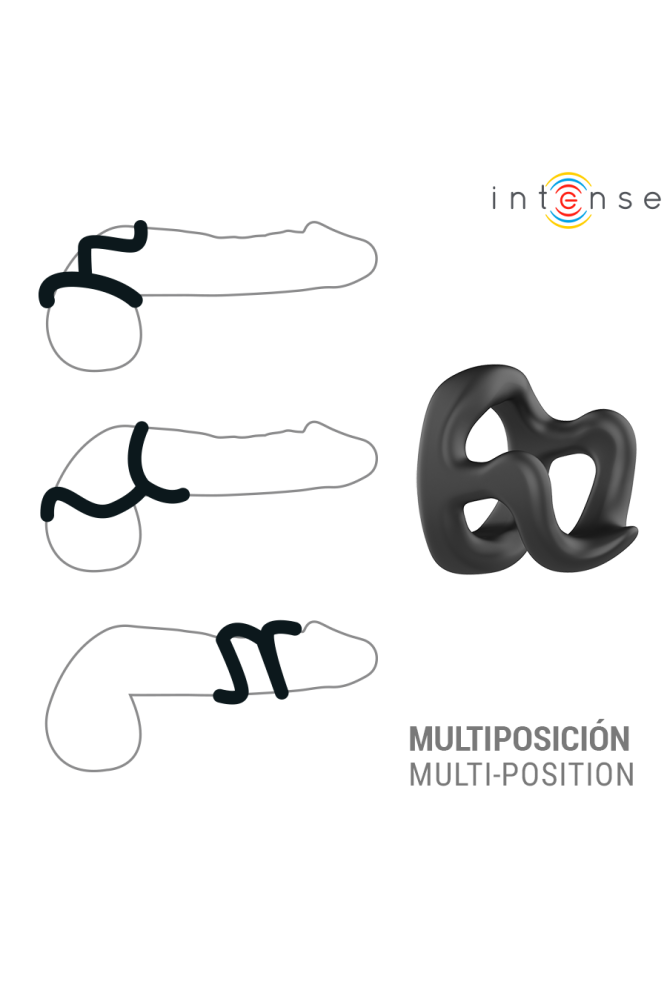 INTENSE - CHARLES ANELLO PER PENE REGOLABILE MODELLO 11