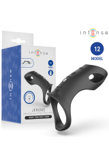 INTENSE - JEROME ANELLO PER PENE VIBRANTE REGOLABILE MODELLO 12