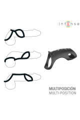 INTENSE - JEROME ANELLO PER PENE VIBRANTE REGOLABILE MODELLO 12