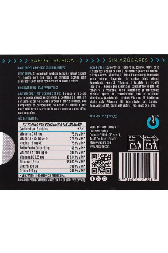 WUG MULTIVIT - MULTIVITAMINICO FUNZIONALE AL GUSTO TROPICALE