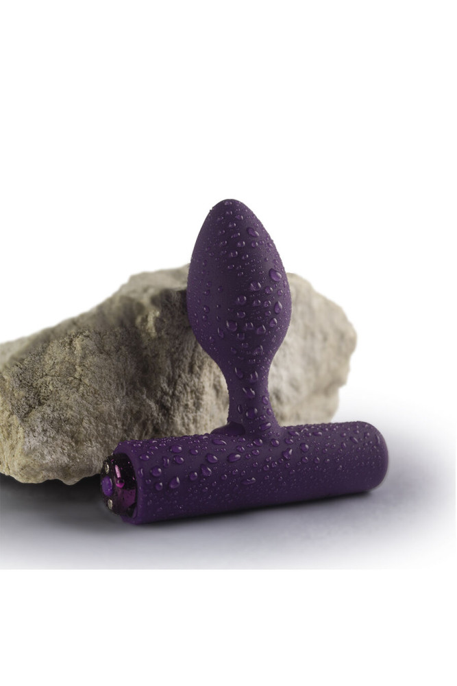 ROCKS-OFF - MINI BACCHETTA RICARICABILE 16 FUNZIONI ROSA PEONIA