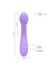 INTENSE - VIBRATORE BECKY 19 CM RISCALDABILE 7 VIBRAZIONI VIOLA