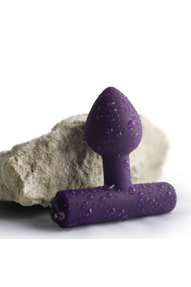 ROCKS-OFF - MINI BACCHETTA RICARICABILE 16 FUNZIONI ROSA PEONIA