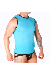 MACHO - MAGLIETTA BLU S/M
