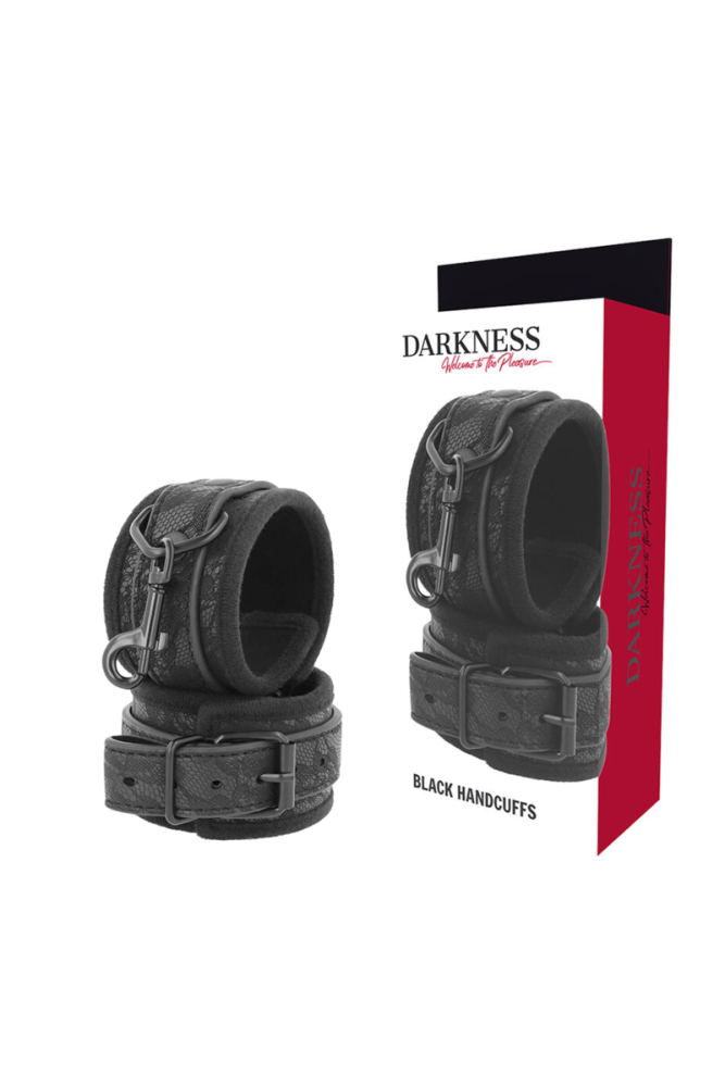 DARKNESS - MANETTE BDSM NERE DI LUSSO