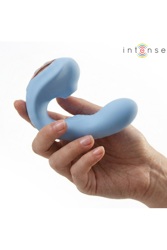 INTENSE - STIMOLATORE CLITORIDEO MULTIFUNZIONE GINA BLU