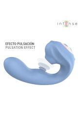 INTENSE - STIMOLATORE CLITORIDEO MULTIFUNZIONE GINA BLU