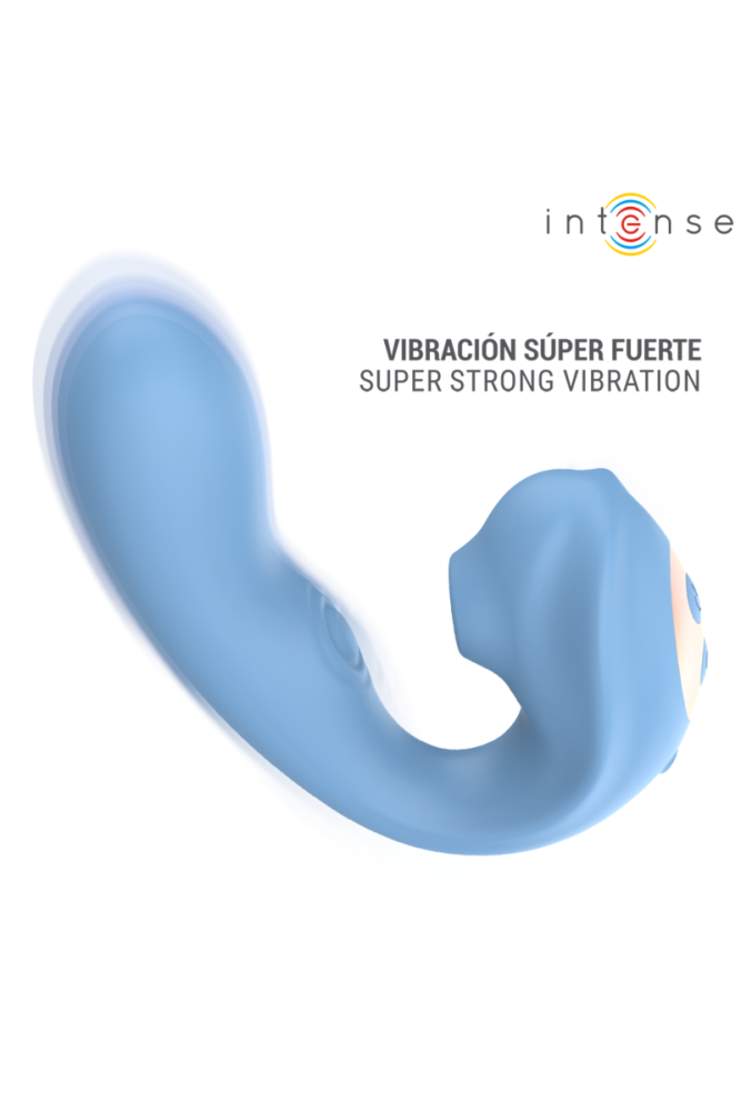 INTENSE - STIMOLATORE CLITORIDEO MULTIFUNZIONE GINA BLU