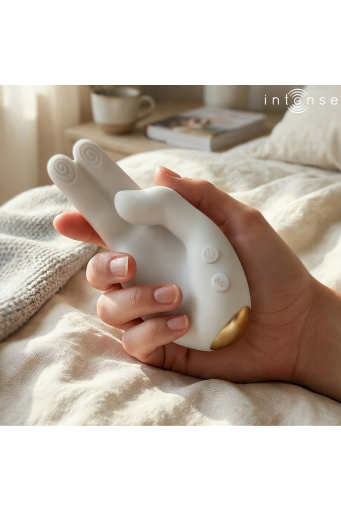 INTENSE - JIMMY STIMOLATORE MULTIFUNZIONE A FORMA DI MANO CON VIBRAZIONE E CALORE