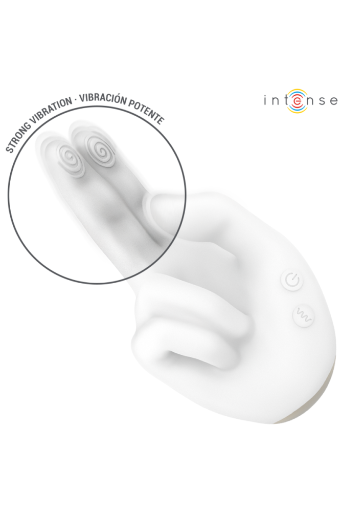 INTENSE - JIMMY STIMOLATORE MULTIFUNZIONE A FORMA DI MANO CON VIBRAZIONE E CALORE