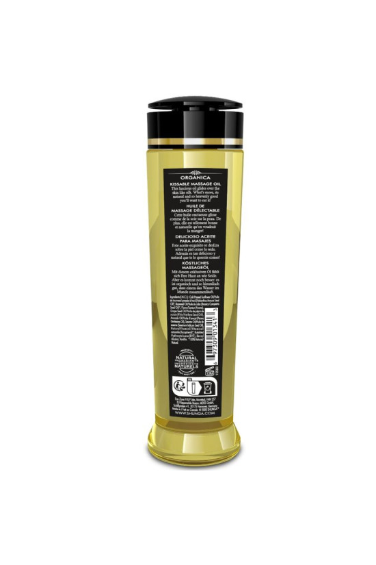 SHUNGA - OLIO DA MASSAGGIO BIOLOGICO AL LAMPONE 240 ML