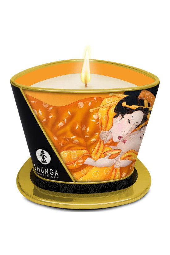 SHUNGA - CANDELA DA MASSAGGIO AL MANGO 170 ML