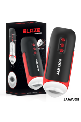JAMYJOB - BLAZE MASTURBATORE AUTOMATICO CON 5 MODALITÀ DI ASPIRAZIONE E VIBRAZIONE