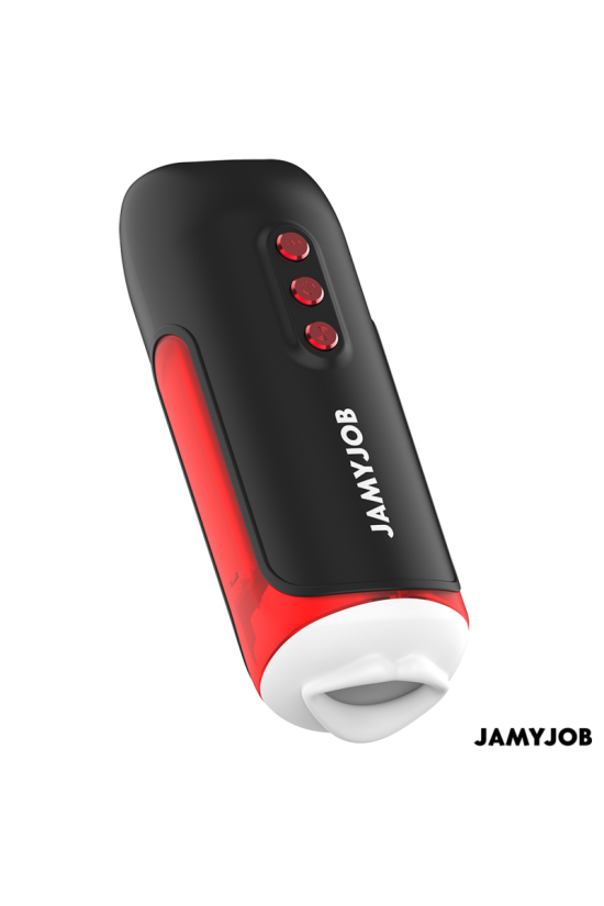 JAMYJOB - BLAZE MASTURBATORE AUTOMATICO CON 5 MODALITÀ DI ASPIRAZIONE E VIBRAZIONE