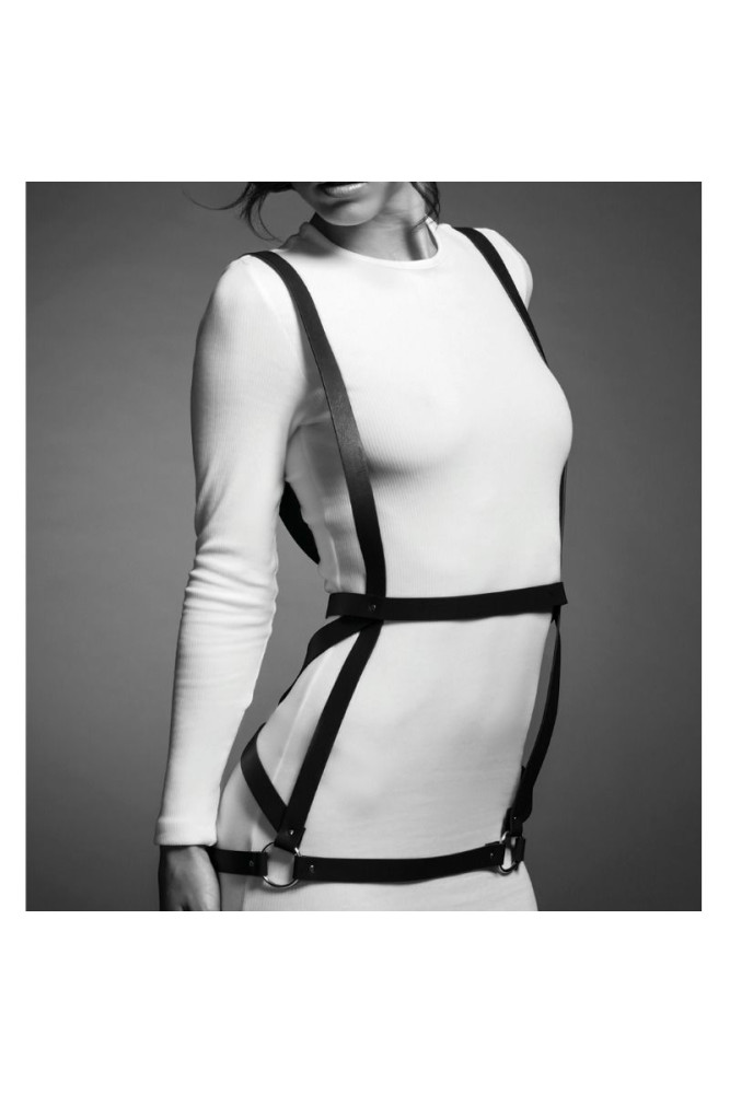 BIJOUX - INDISCRETS MAZE HARNESS FORMA ABITO MARRONE