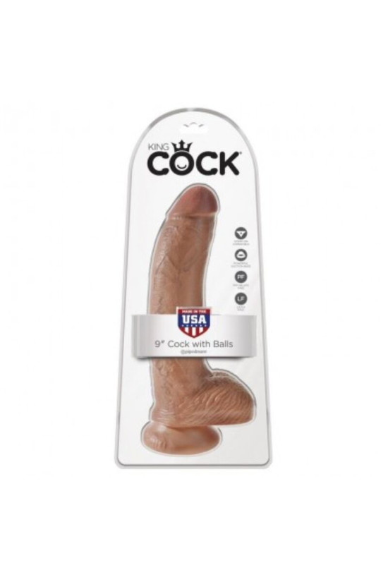 KING COCK - DILDO REALISTICO CON TESTICOLI 22