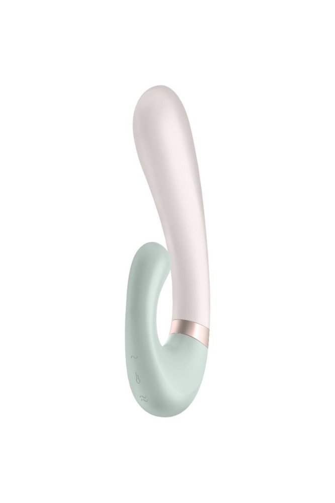 SATISFYER - APP VIBRATORE HEAT WAVE BIANCO