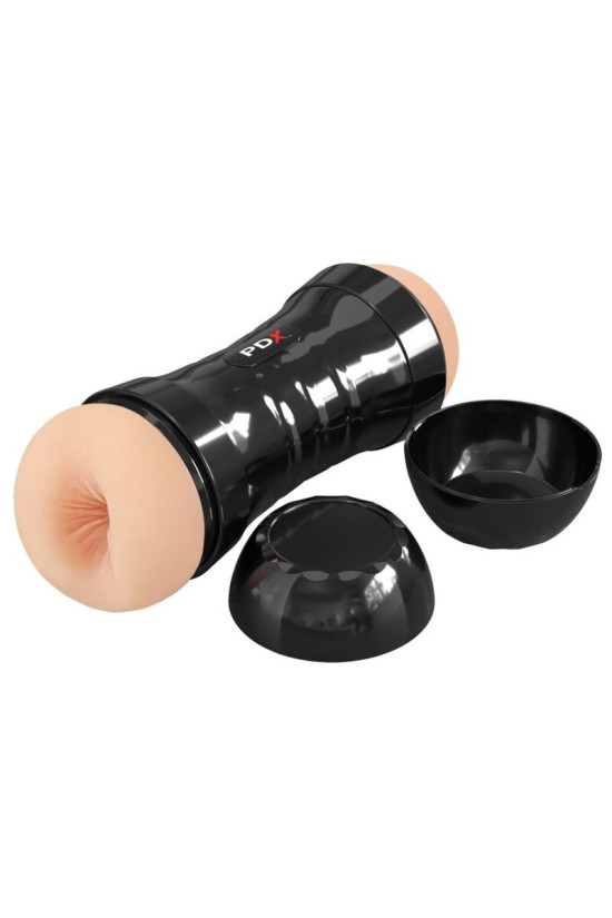 PDX EXTREME - WET PUSSIES SUPER FLIP-A-PUSSY OVER REVERSIBLE STROKER 21.6 CM