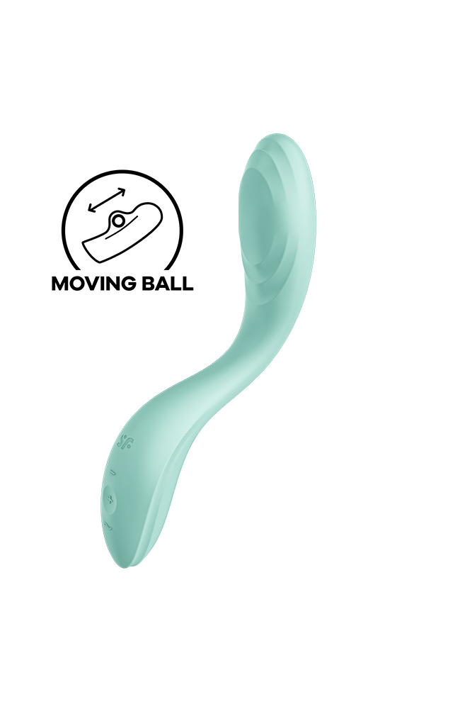 SATISFYER - VIBRATORE RRROLLING PLEASURE GSPOT VERDE