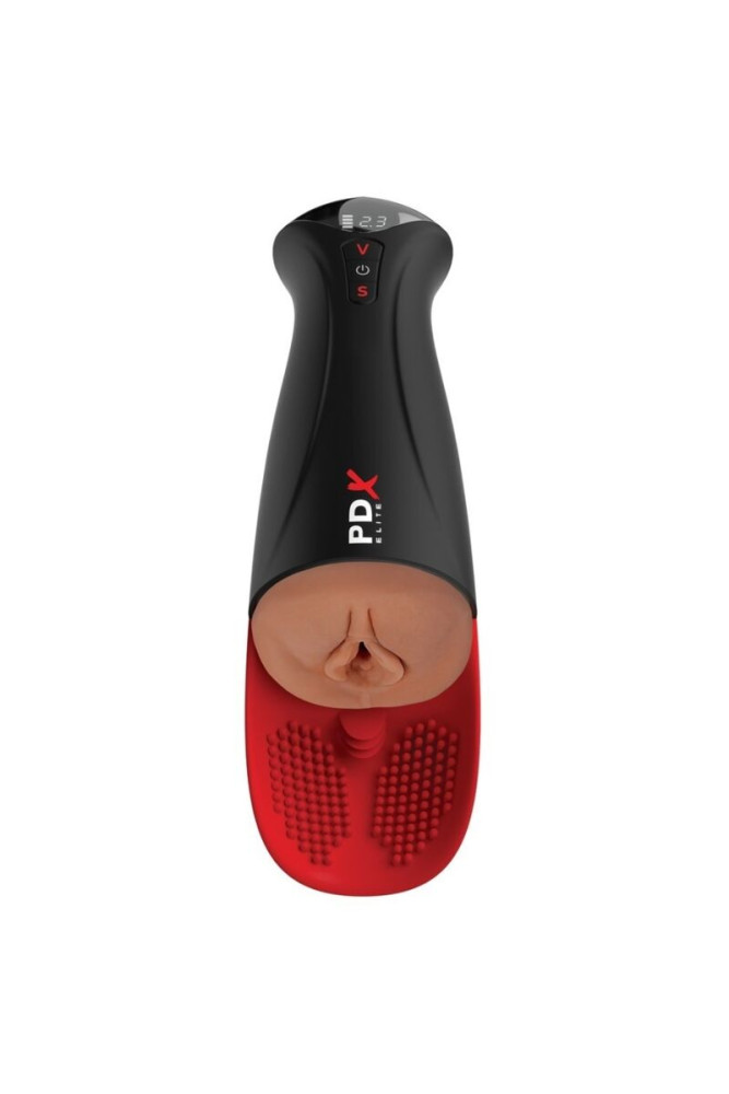 PDX ELITE - FAP-O-MATIC PRO XL VIBRANTE AUTOMATICO MARRONE 34