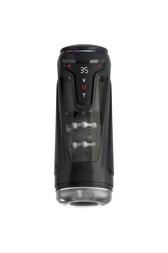 PDX ELITE - MOTO-BATOR PRO MASTURBATORE AUTOMATICO VIBRANTE E RISCALDANTE CON PROTEZIONE