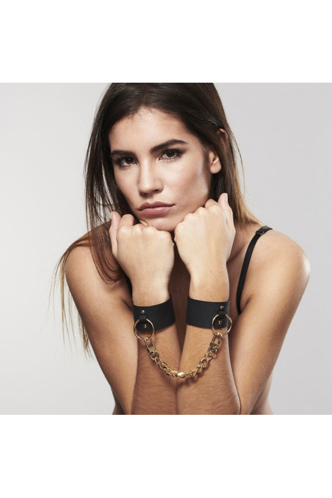 BIJOUX INDISCRETS MAZE - POLSINI LARGI NERO