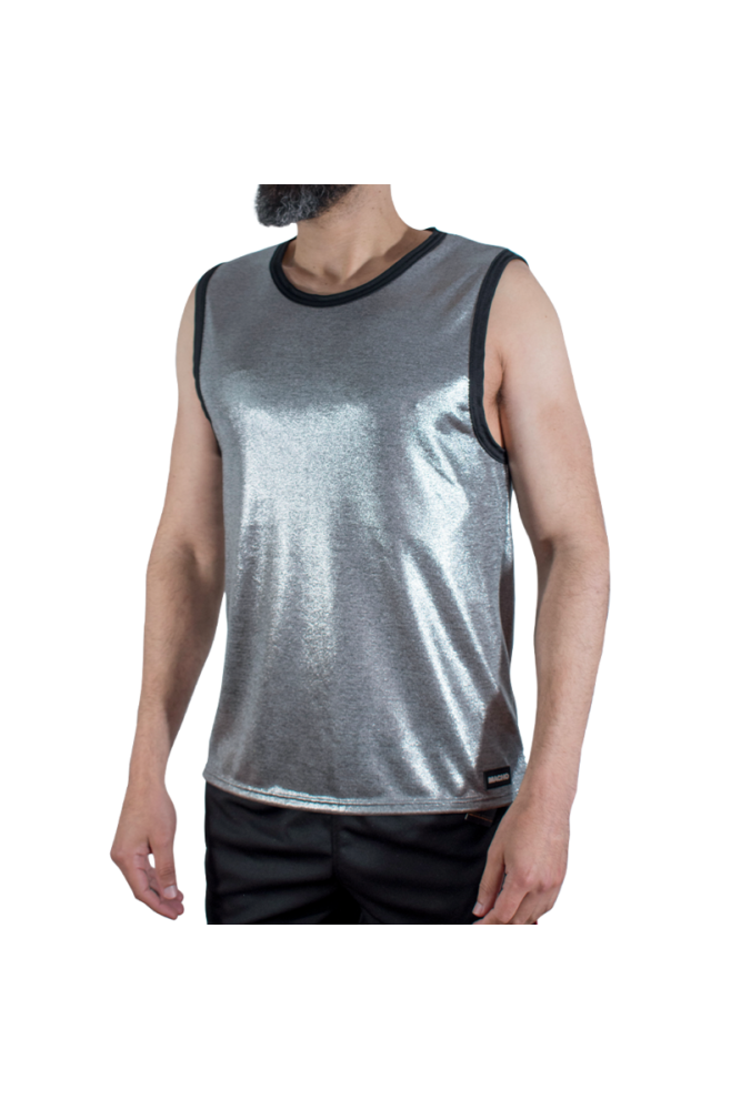 MACHO - T-SHIRT CON GLITTER FINI S/M