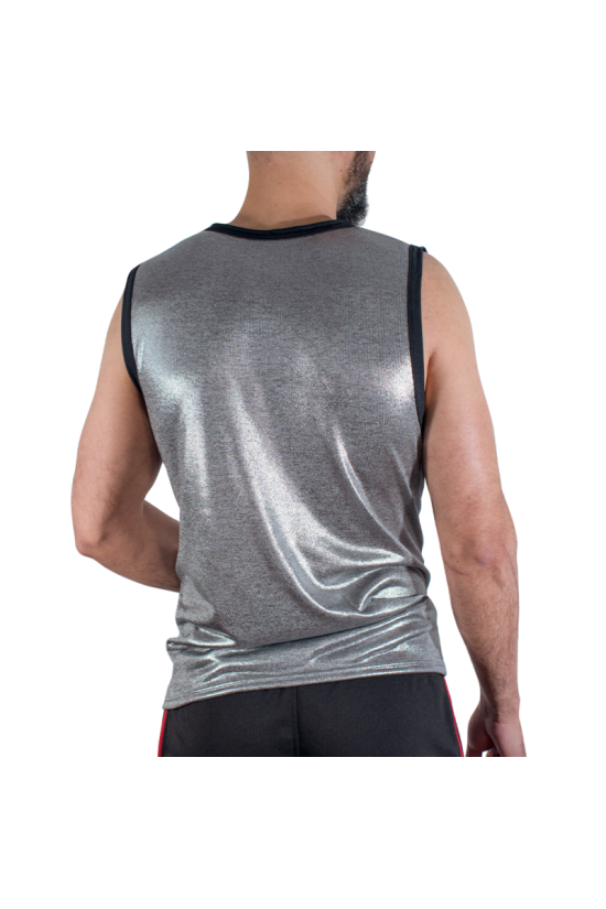 MACHO - T-SHIRT CON GLITTER FINI S/M