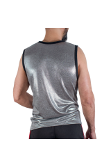 MACHO - T-SHIRT CON GLITTER FINI S/M